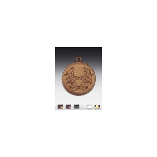 Medaille Sbel gekreuzt mit se  50mm, bronzefarben in Metall