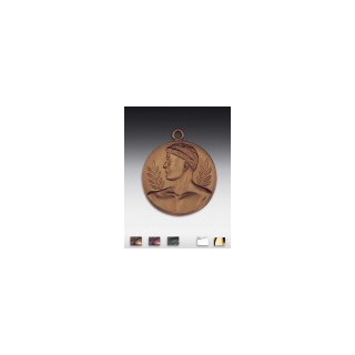 Medaille Sieger mit se  50mm, bronzefarben in Metall