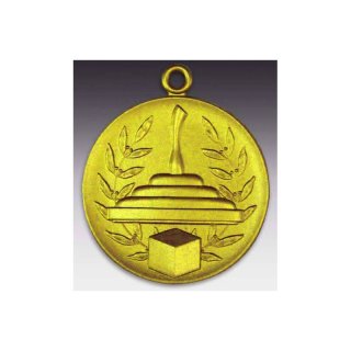 Medaille Siegerin mit se  50mm, goldfarben in Metall