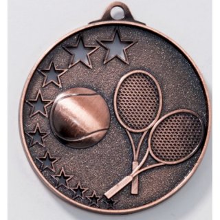 Medaille Tennis 52mm bronze 24 Gramm / Strke 5mm