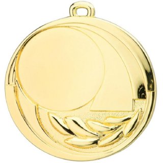 Medaille D=40mm,  gold,   fr 25 mm Emblem ,   Band, Emblem und Montage sind im Preis enthalten