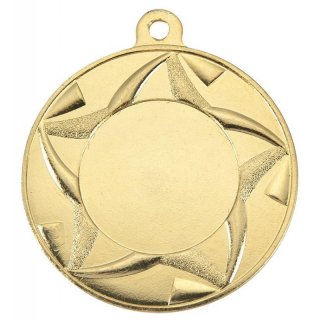 Medaille D=45mm,  gold,  fr 25 mm Emblem,   Band, Emblem und Montage sind im Preis enthalten