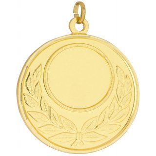 Medaille D=50mm, gold fr 25 mm Emblem Material aus Messing,  Emblem, Band und Montage sind im Preis enthalten