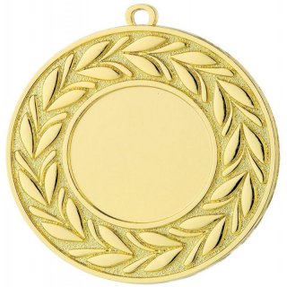 Medaille D=50mm,  gold,  fr 25 mm Emblem ,   Band, Emblem und Montage sind im Preis enthalten