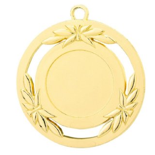 Medaille D=50mm, gold fr 25 mm Emblem ,   Band, Emblem und Montage sind im Preis enthalten