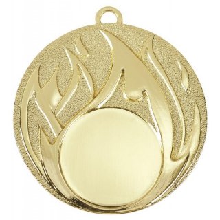 Medaille D=50mm, gold fr 25 mm Emblem ,   Band, Emblem und Montage sind im Preis enthalten