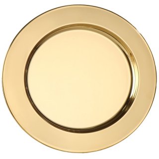 Metallteller gold 30cm