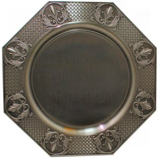 Metallteller 8ck  22cm incl . einer Wunsch Text Gravur