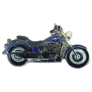 Pin HARLEY Fat Boy 1340 blau von Euro-Pokale