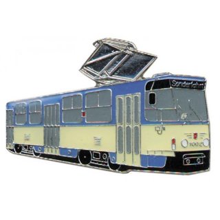 Pin Leipzig Tatra T 6 blau/beige* von Euro-Pokale