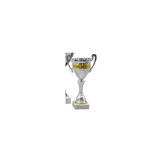 Pokal Alessia Silber-Gold H=337 mm D=120 mm
