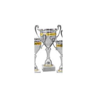 Pokal Alessia Silber-Gold H=520 mm D=200 mm