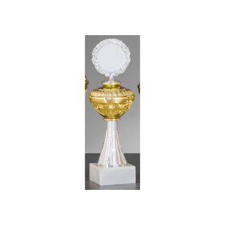 Pokal Christa gold/silber H=253 mm  D=80 mm