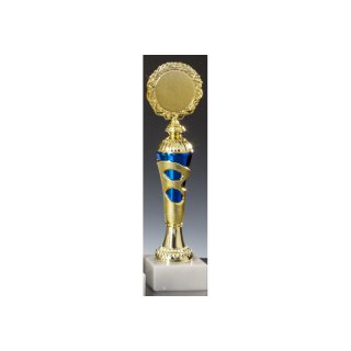 Pokal Gold Blau H=255 mm