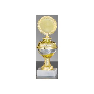 Pokal Gold Siber H=208 mm D=70 mm
