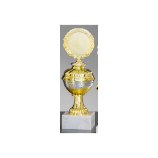 Pokal Gold Siber H=218 mm D=70 mm