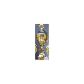 Pokal Joeleen Silber-Gold H=600 mm D=200 mm
