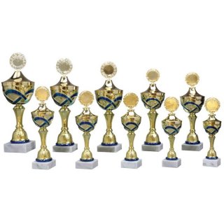 Pokal go-blau H465mm Varia