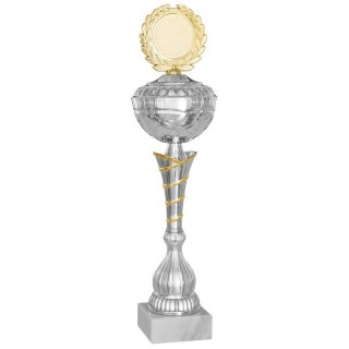 Pokal silb-gold H. 395mm Alea