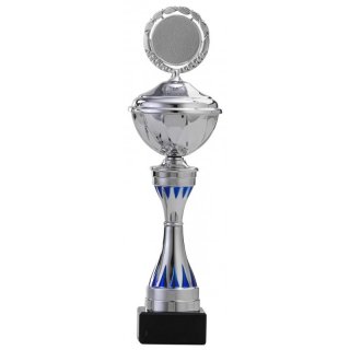 Pokal silber - blau Serie Anabel 280mm