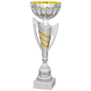 Pokal silber-go H.345mm Klaus