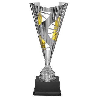 Pokal silbr-gld H. 710mm Clyde