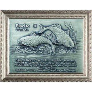Relief aus Zinn 44x34cm