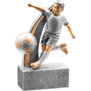 Resinfigur Fuball Kids H.96mm