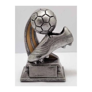 Resinfigur Fuballschuh + Ball