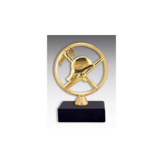 Ringstnder - Metall 125mm Feuerwehr Gold