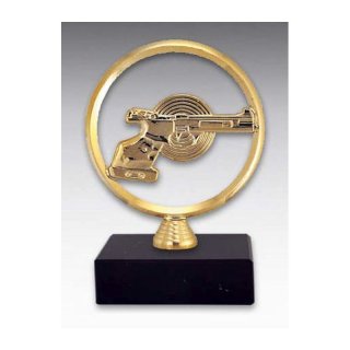 Ringstnder-Metall 125mm Pistole Bronze, silber oder Goldfarben