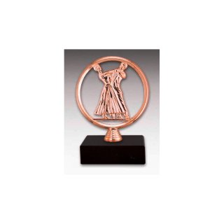 Ringständer - Metall 125mm Tanzpaar Bronze