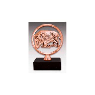 Ringstnder - Metall 125mm Wildschwein Bronze