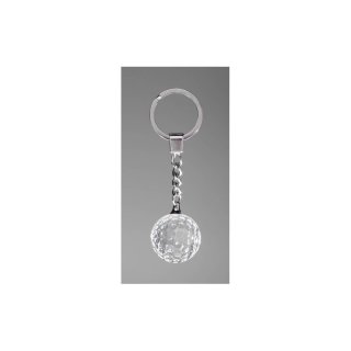 Schlüsselanhänger Golfball Ø30mm, Glaskugel