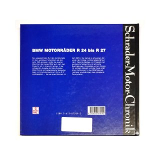 Schrader-Motor-Chronik BMW MOTORRDER Einzelzylinder R24 bis R37 neu