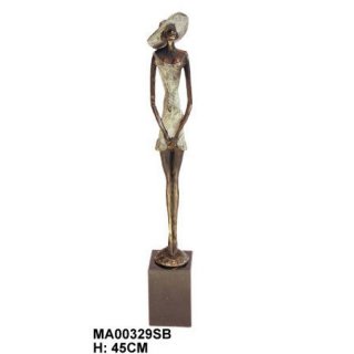 Skulptur Art nouveau femme 45 cm