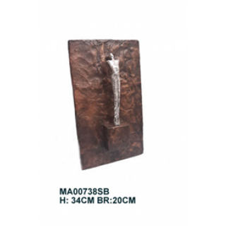 Skulptur Wanddecoration Stoltz 34 x 20 cm
