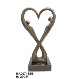 Skulptur With love 29 cm