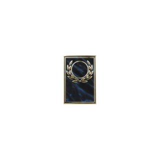 Targa blau alu. Zierplatte 105x155mm