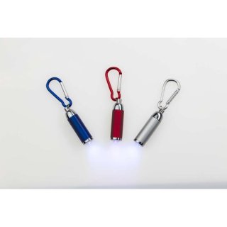 Taschenlampe-Anhnger silber