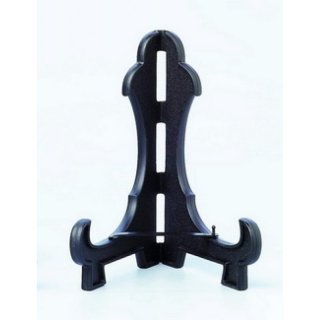 Tellerstnder Kunstst. schwarz