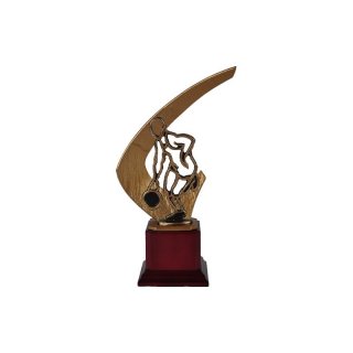 Trophe Motorsport H= 260 mm auf Sandsteinsockel, Gravur im Preis enthalten.