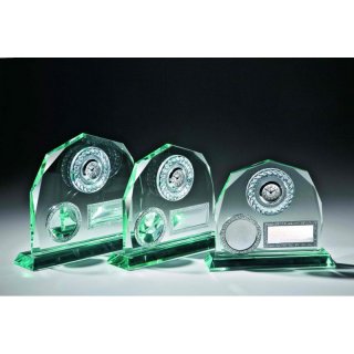 JADE-Glasuhr Hhe 210mm silber Der brauchbare Ehrenpreis