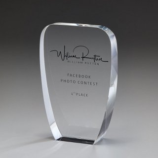 Unity Award Kristallglas 200mm inkl. Gravur