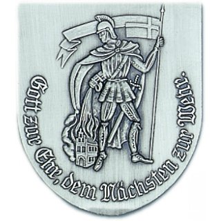 Wappen 75x65mm geprg Feuerwehr St.Florian