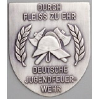Wappen 75x65mm geprägt Feuerwehr Dt.Jugendfeuerweh