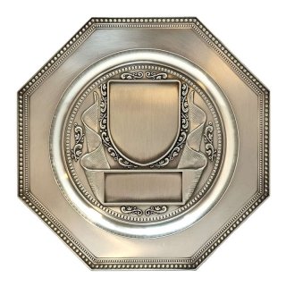 Zinn-Wappenteller D=23cm