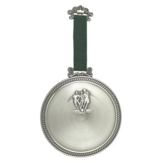 Zinnmedaillion Fuball D=14cm inkl. Gravur