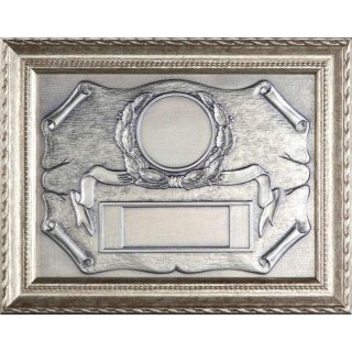 Zinnrelief im Rahmen 24x19cm
