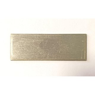 Zinnschild 60 X 20 mm